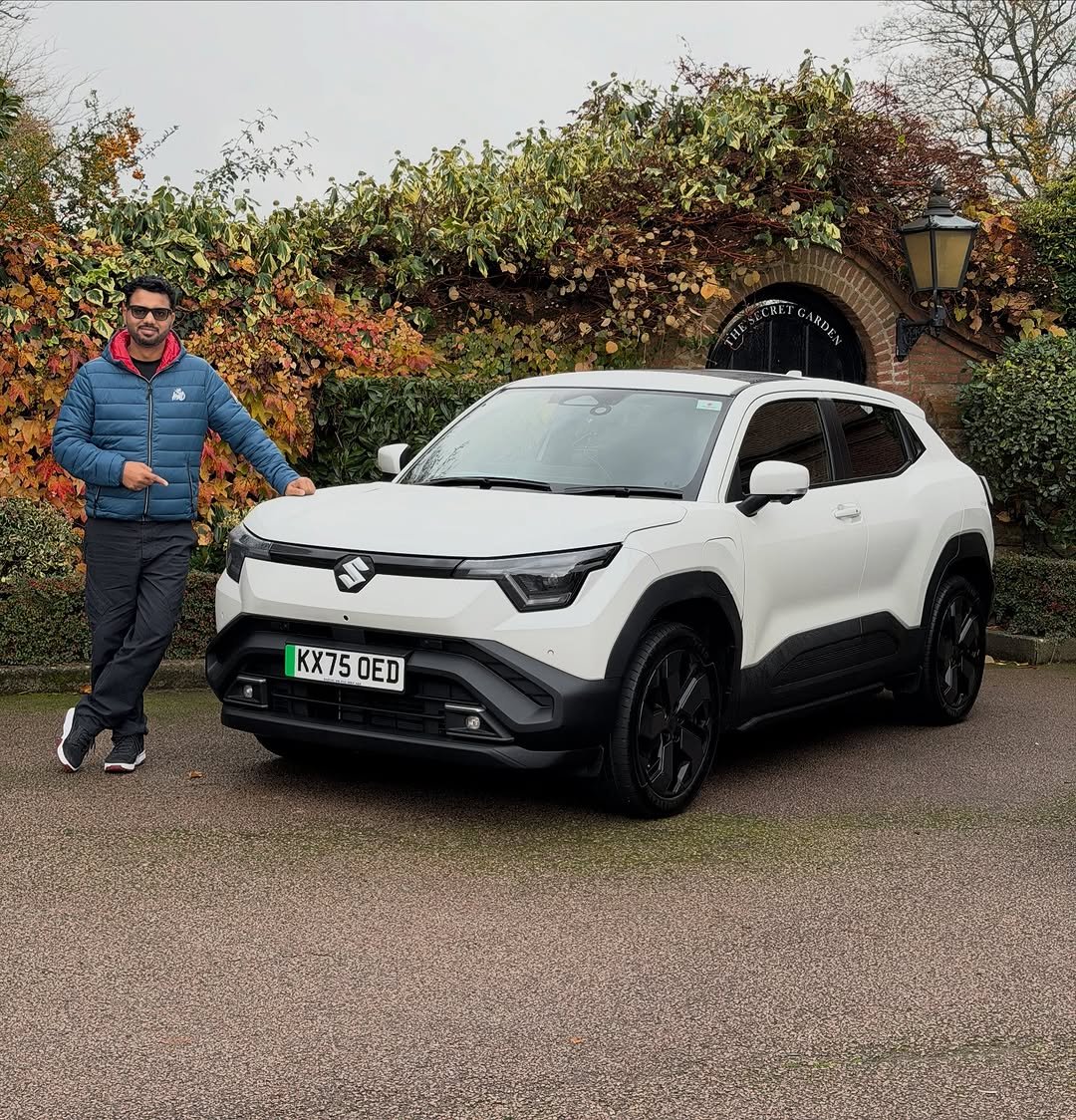 Photo by Gaurav Yadav on November 07, 2025. May be an image of car, minivan, wheel, road and text that says '中 KX750ED KX75 OED'.