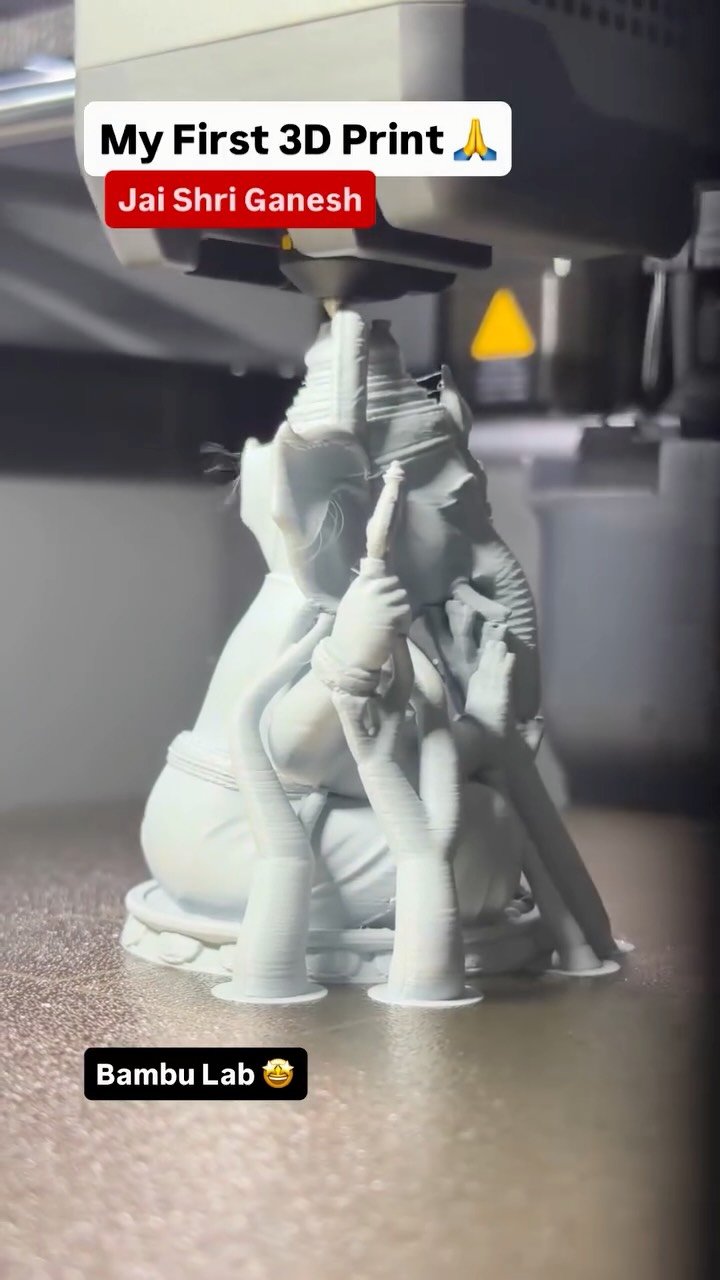 haryana_gaurav 게시물 이미지: My first print on @bambulab_official P2S AMS2...