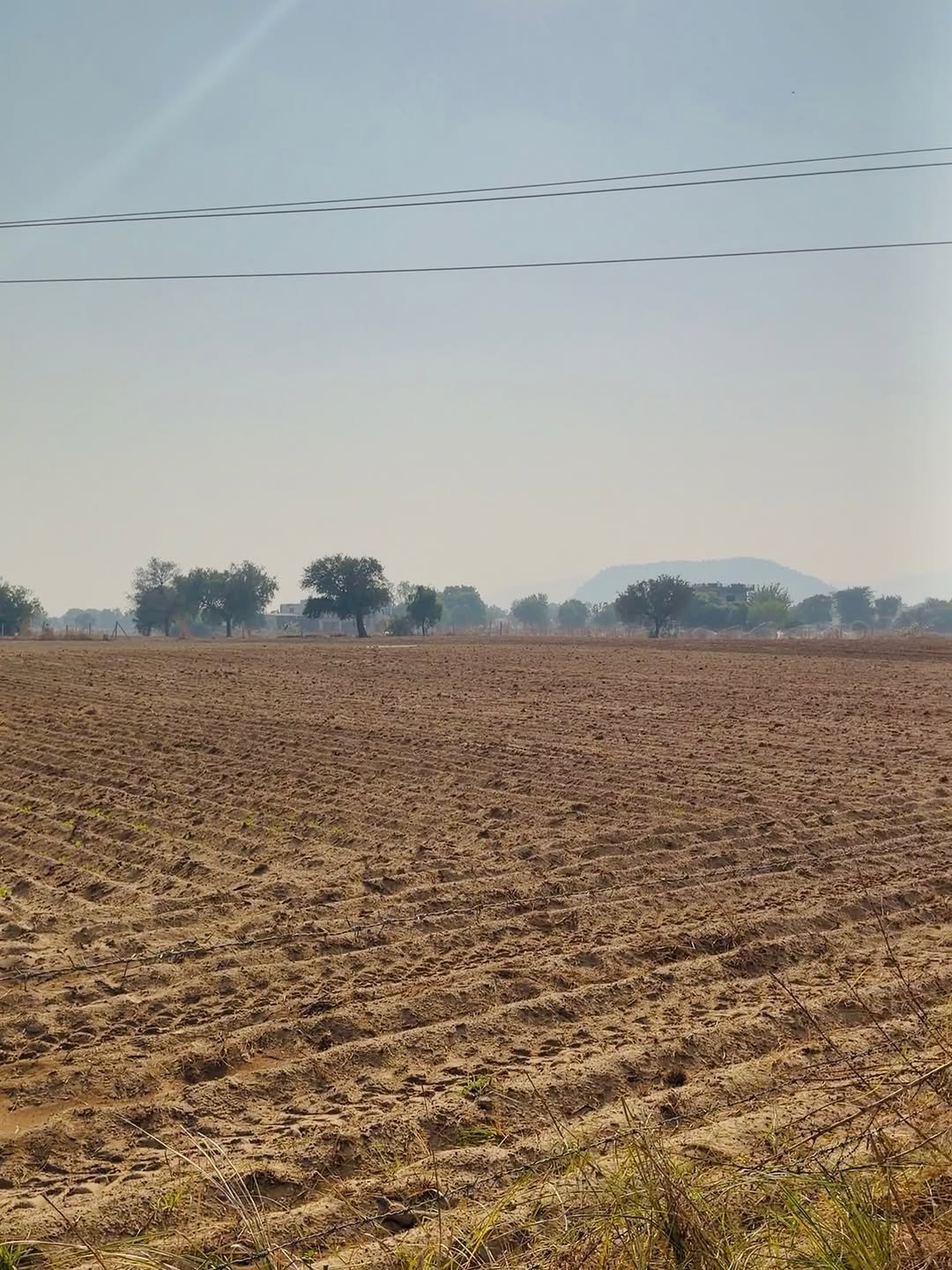 Photo by Gaurav Yadav on February 13, 2026. May be an image of fog, telephone pole and text.