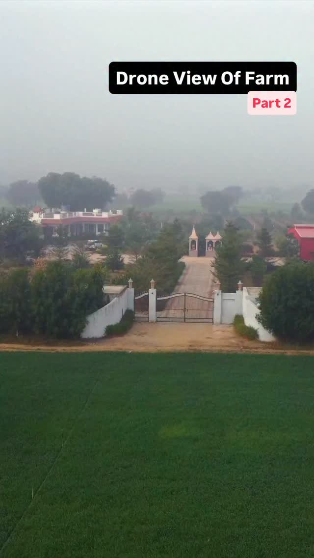 haryana_gaurav 게시물 이미지: Drone tour of farm - Part 2 #Farm