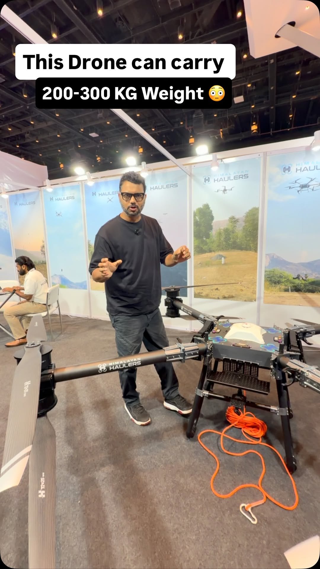 haryana_gaurav 게시물 이미지: पहाड़ों में एम्बुलेंस का काम कर सकता है ये ड्रोन #Drone