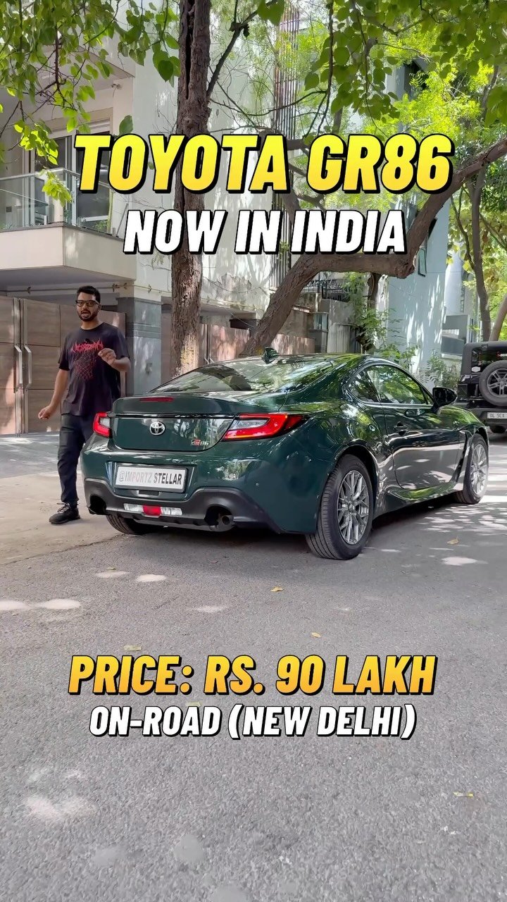 haryana_gaurav 게시물 이미지: 2025 Toyota GR86 Now In India Via Private...