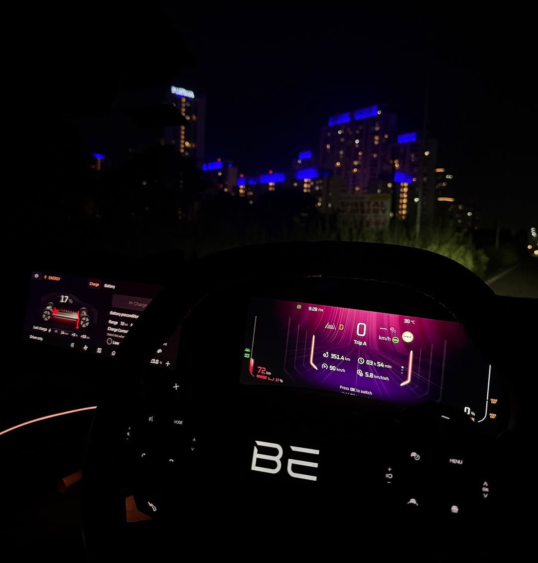 Photo by Gaurav Yadav on August 16, 2025. May be an image of odometer, night and text.
