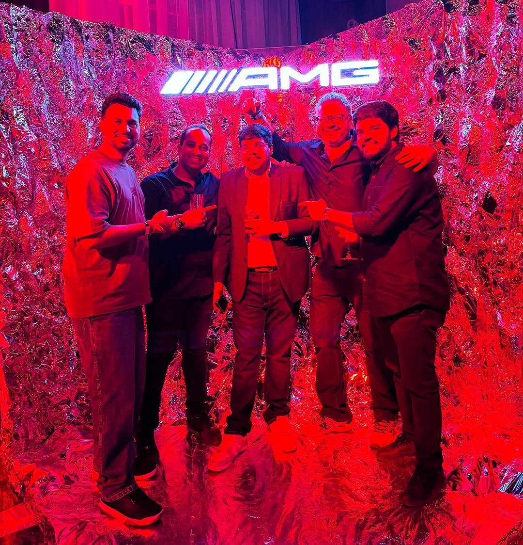Photo shared by Gaurav Yadav on August 12, 2025 tagging @abhay_v, @kodaivik, and @kurt_morris_. May be an image of 4 people, people standing and text.