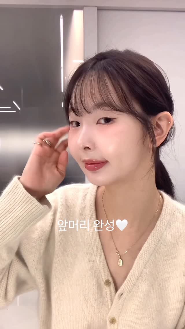 haum_haeni 게시물 이미지: 고데기를 해도, 롤빗을 써도 자꾸 앞머리가 꺾이는 분들을 위해 !
너무나도 쉬운...