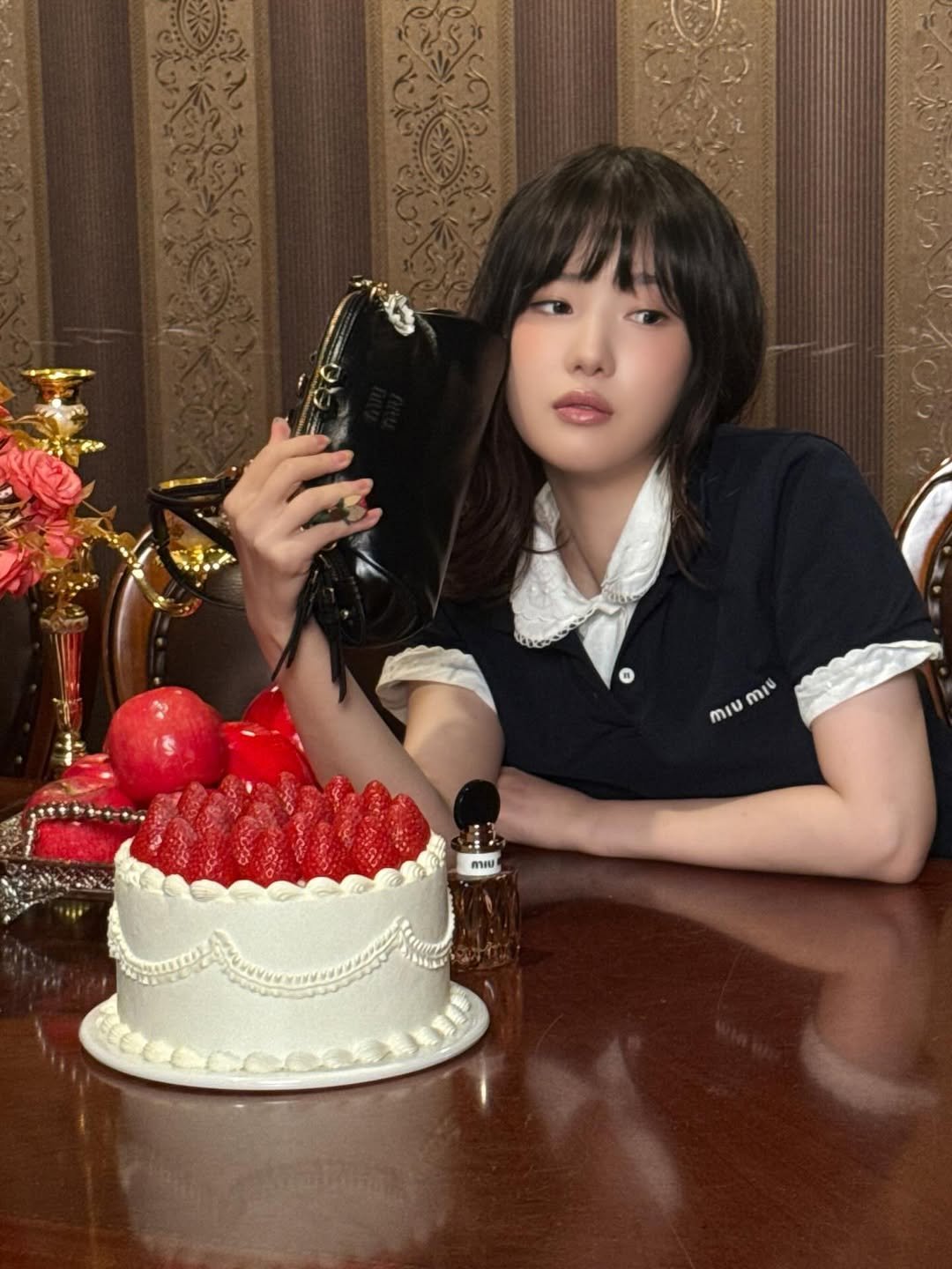 Photo shared by 양혜지 on December 02, 2025 tagging @miumiu. May be an image of text.