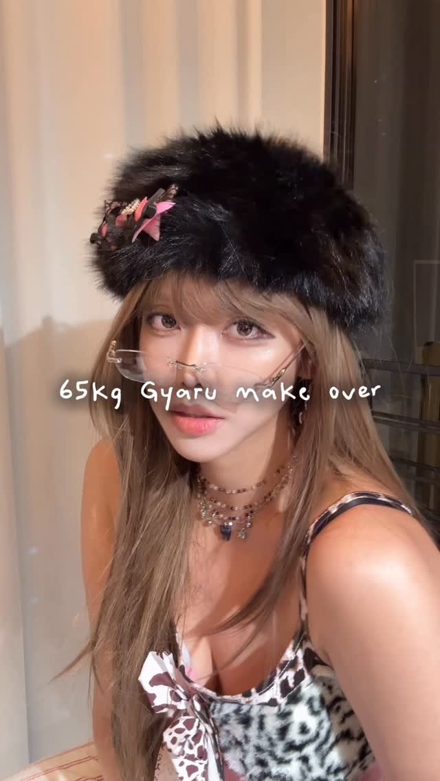 health_queen5 게시물 이미지: 65kg의 테무 갸루 메이크오버..✨ Gyaru Makeover(ギャルメイク)
#갸루 #ギャル