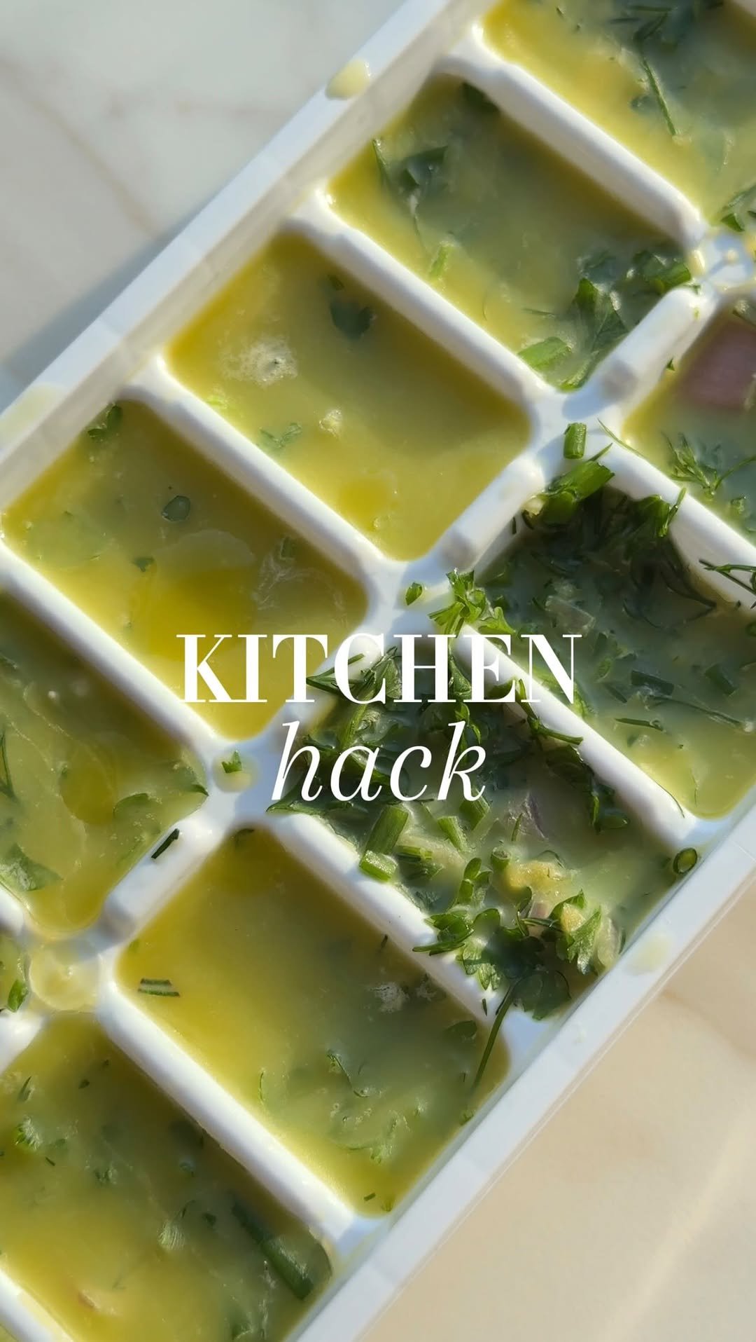 healthygirlkitchen 게시물 이미지: HERB & OLIVE OIL garlicky cubes...