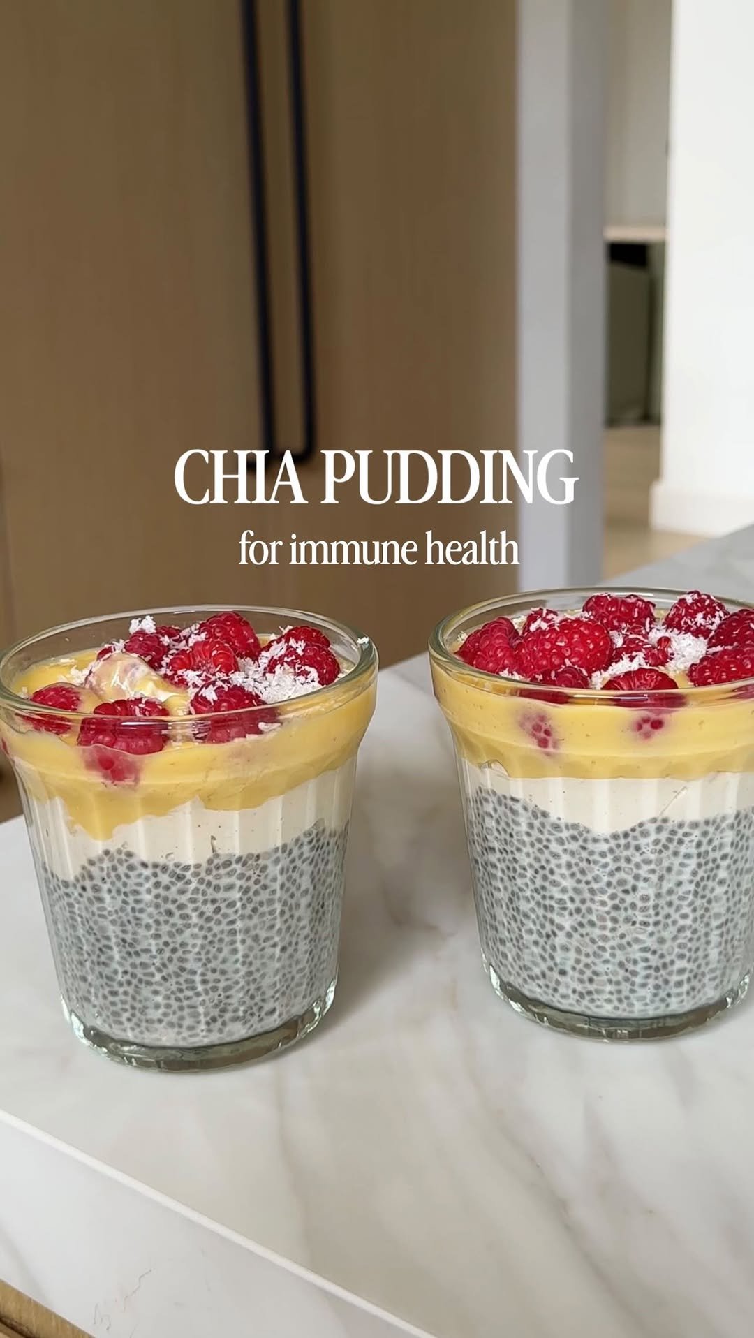healthygirlkitchen 게시물 이미지: Save this IMMUNE SUPPORTING CHIA PUDDING 🥭🧡and...