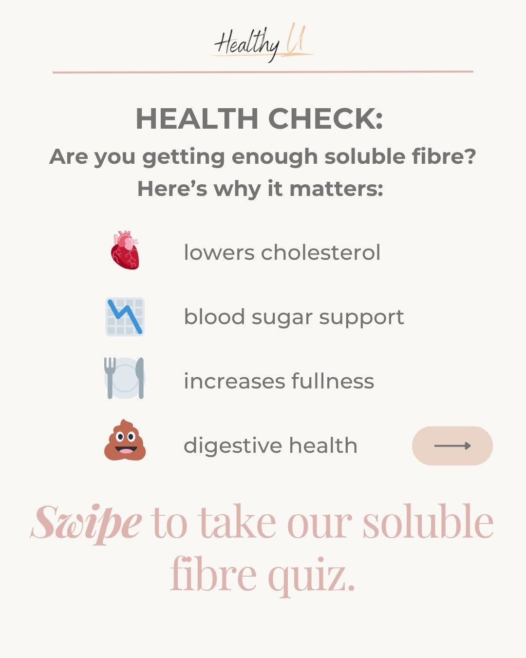 healthyu_dietitian 게시물 이미지: Are you getting enough soluble fibre? Here's...