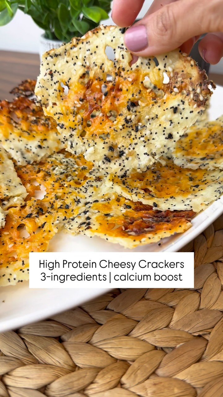 healthyu_dietitian 게시물 이미지: @healthyu_dietitian 👈 HIGH PROTEIN CRACKERS,...