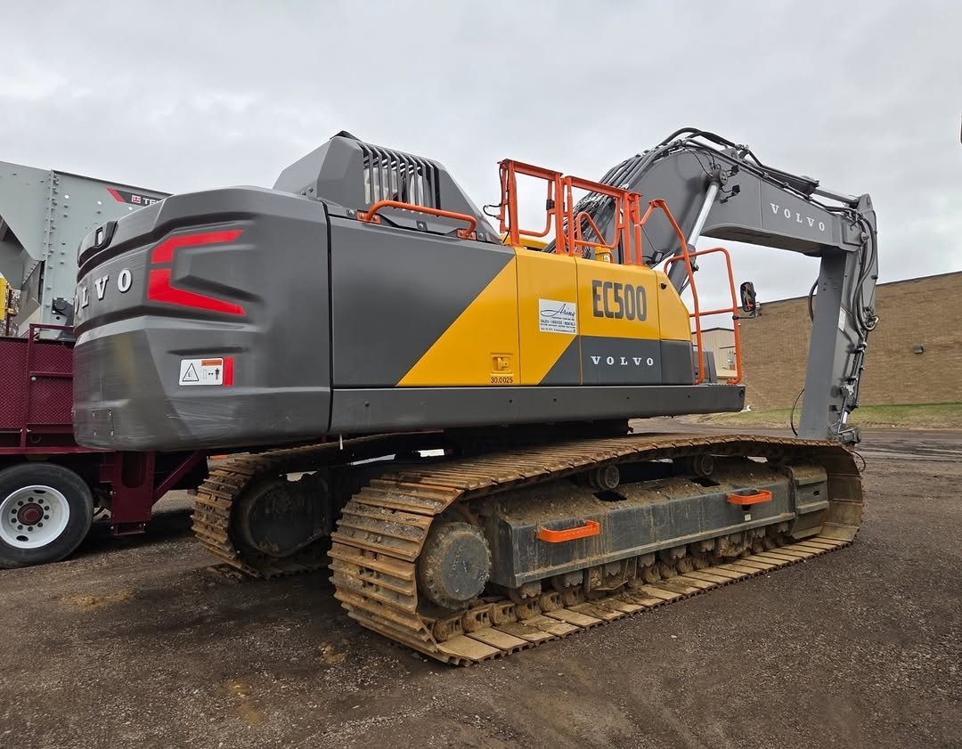 Photo by Josh on March 22, 2026. May be an image of crane, scraper and text.