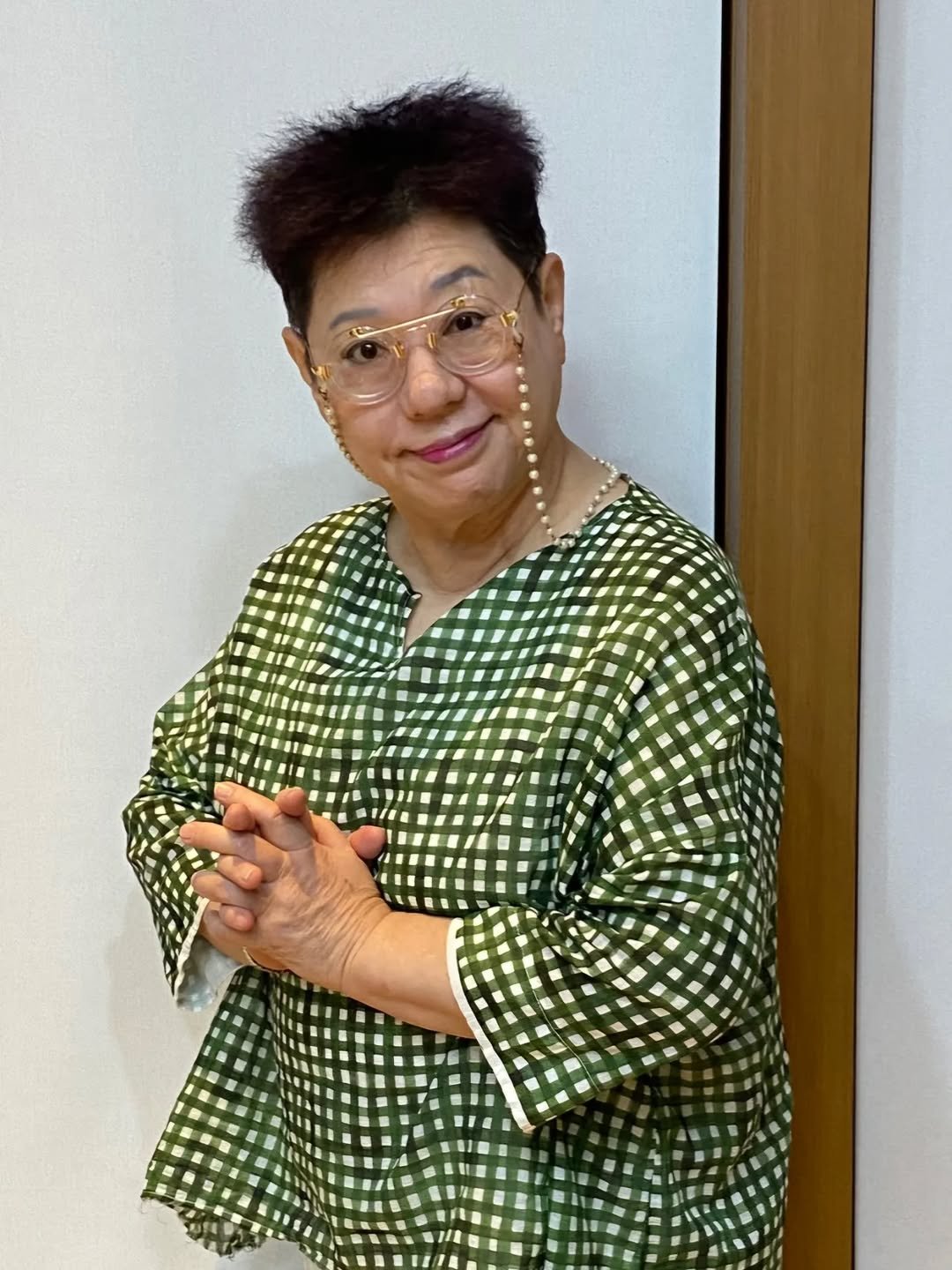 Photo by 양희은 on August 10, 2025. May be an image of 1 person and batik-print clothing.