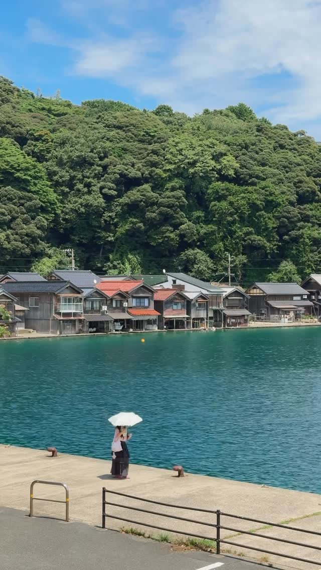 hello_dongwon 게시물 이미지: 동네 자체가 지브리 영화속 같았던 교토 수상가옥 마을..🤍 날씨 타이밍 보고...