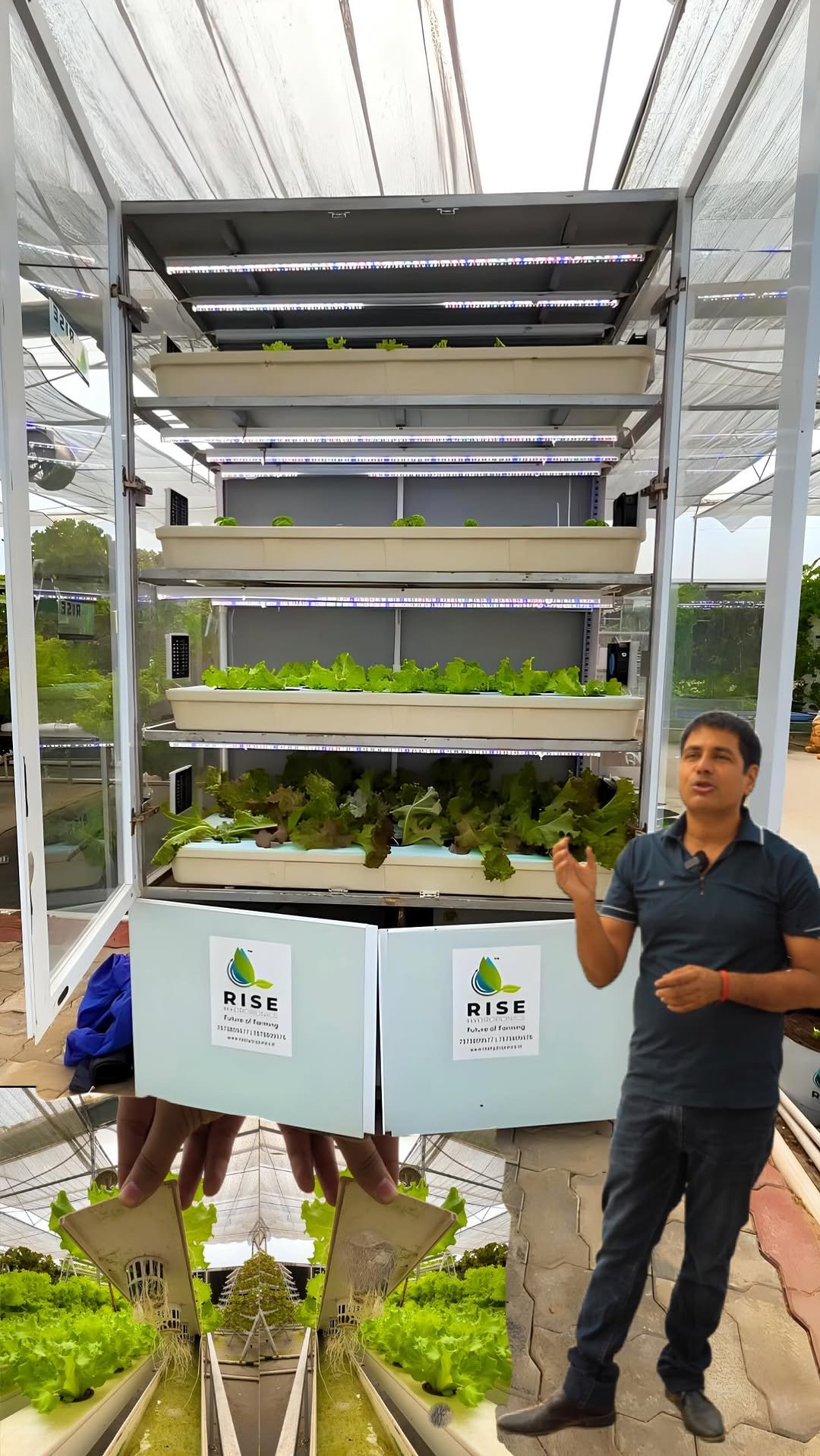 hellokisaan 게시물 이미지: फ्रिज जैसे में खेती - कहीं भी #hellokisaan...