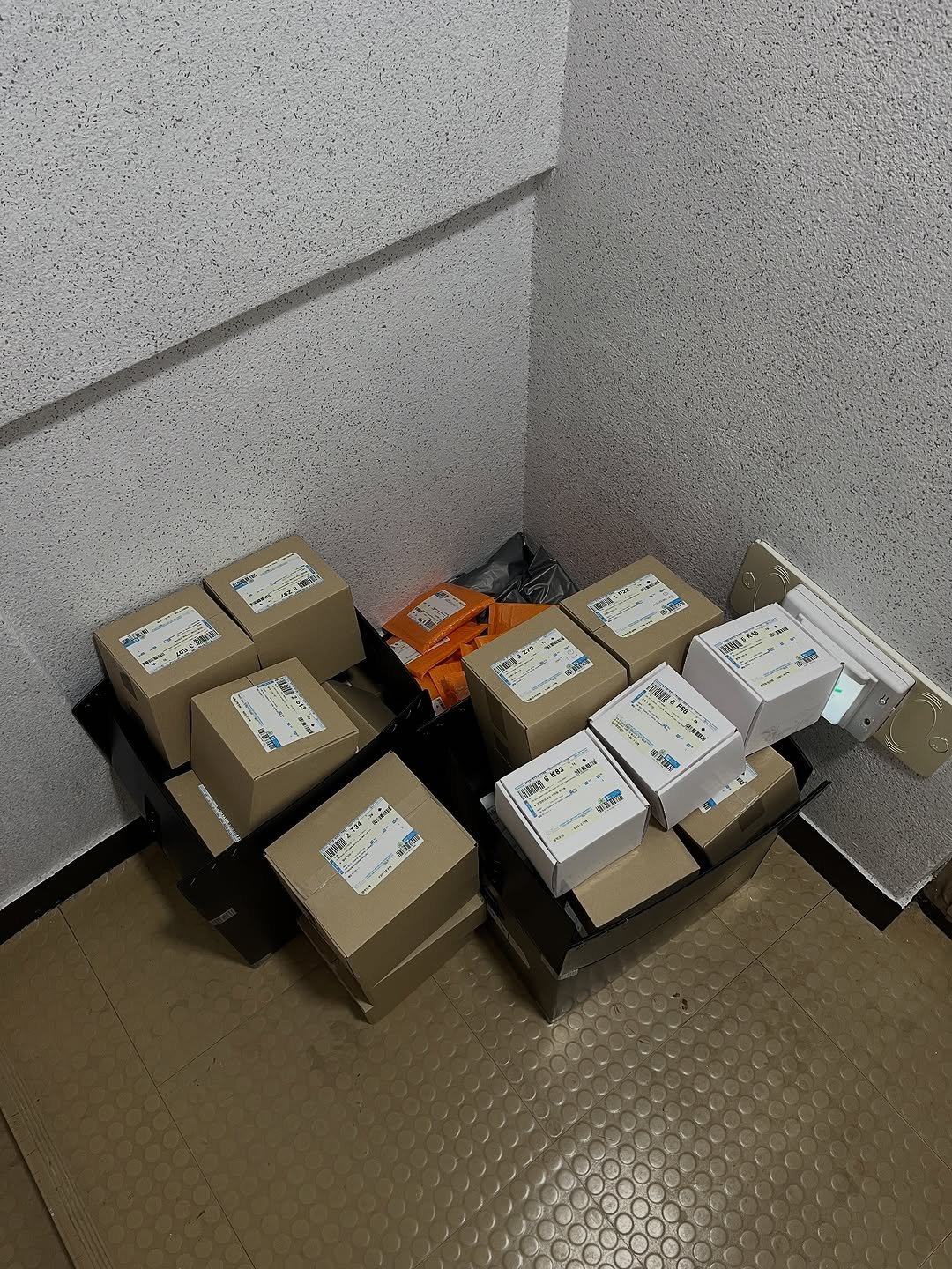 Photo by heloki 헤로키 on November 12, 2025. May be an image of hamper, carton, box and text.