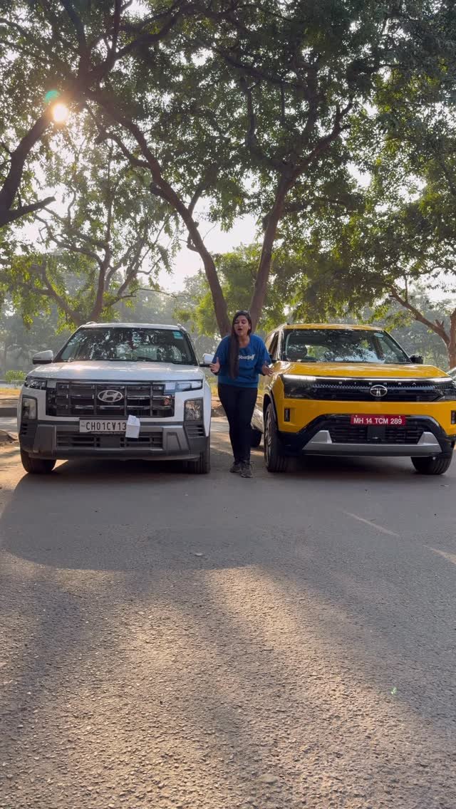 her_garage_yt 게시물 이미지: TATA SIERRA VS HYUNDAI CRETA 😮
Creta vs sierra...