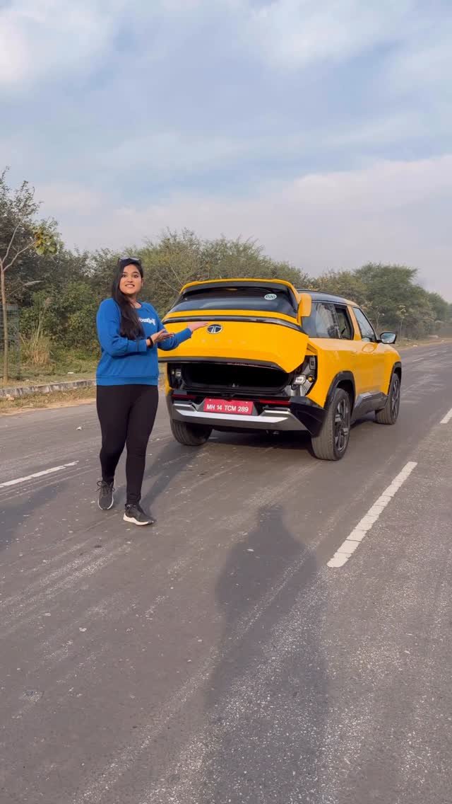 her_garage_yt 게시물 이미지: Tata sierra Boot Space 🔥
#tatasierra #sierra...