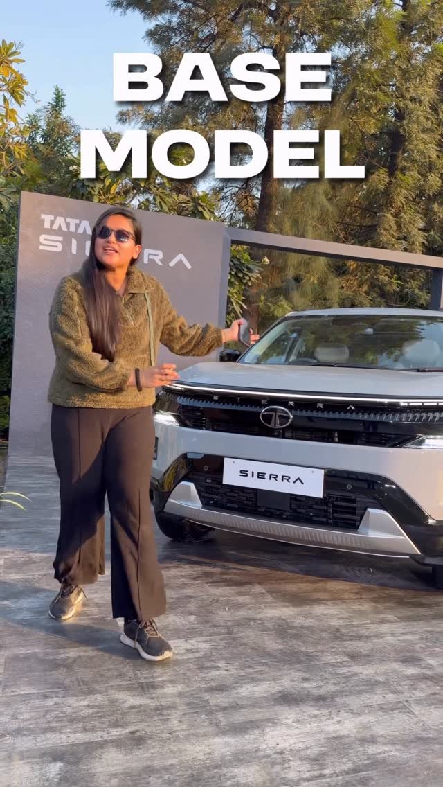 her_garage_yt 게시물 이미지: Tata Sierra Base Model - ₹11.49 Lakh 
Tata...