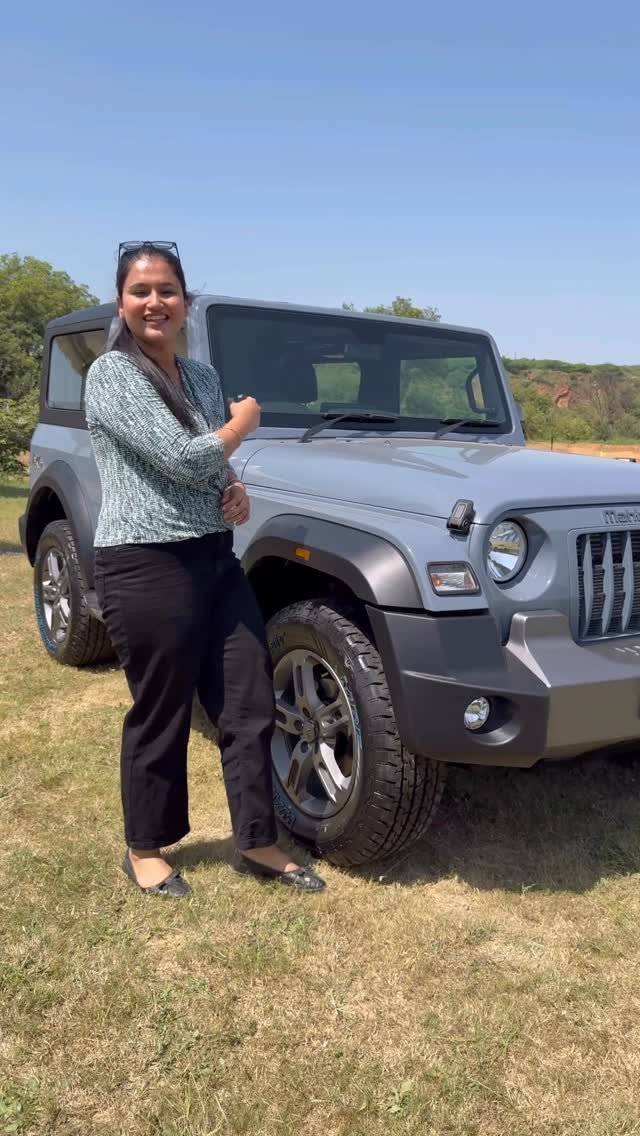 her_garage_yt 게시물 이미지: THAR 3 DOOR FACELIFT 2025 😮 
#thar...