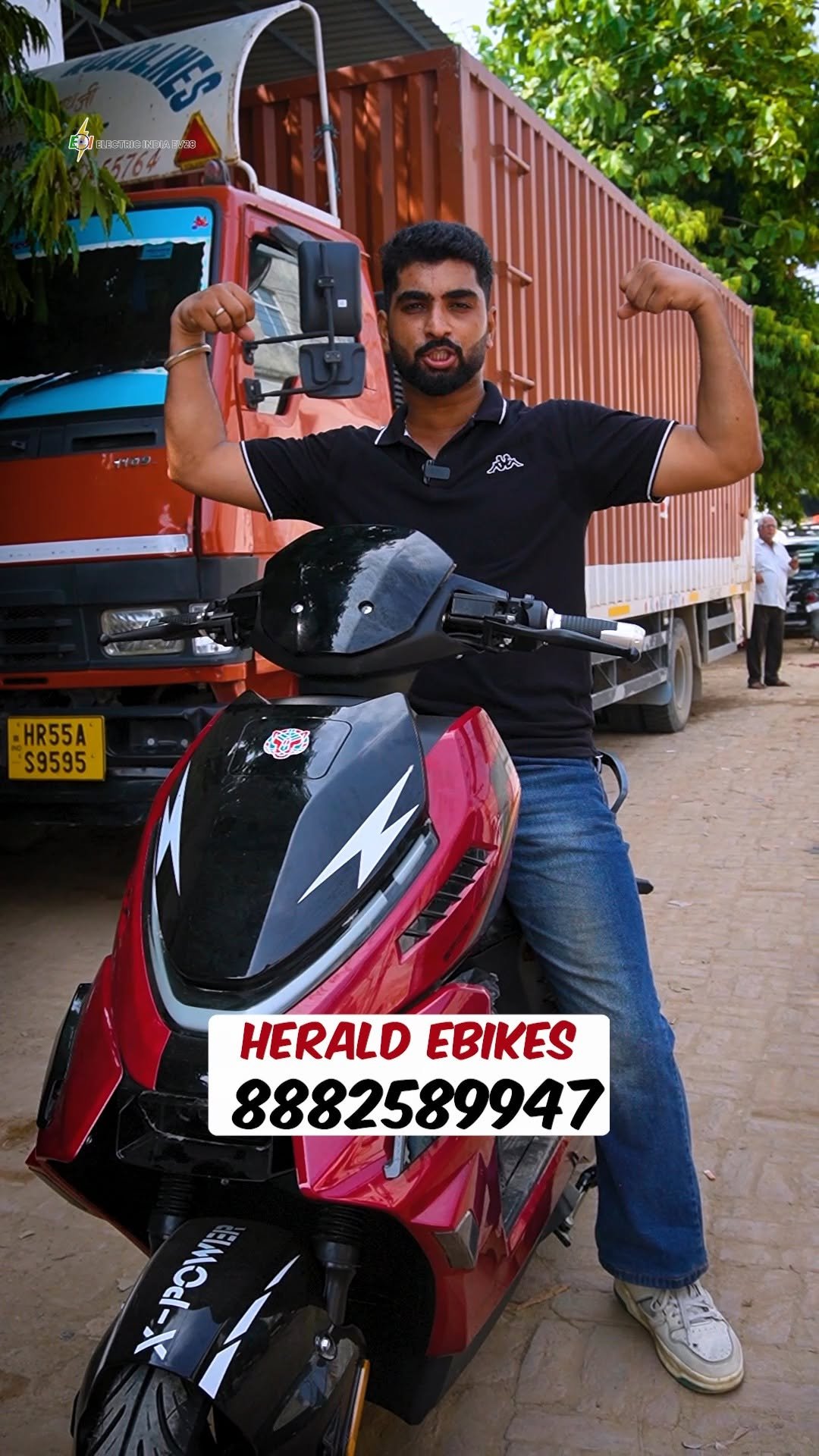 heraldebike 게시물 이미지: 5 साल की Warranty वाली धांसू Electric Scooty!...