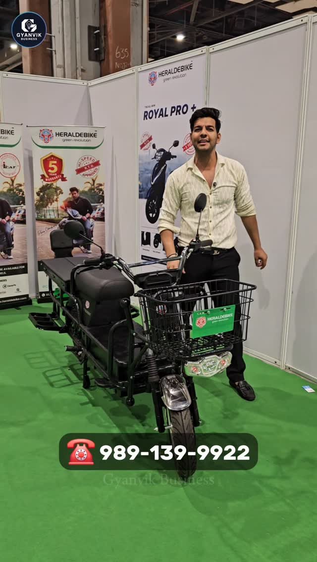 heraldebike 게시물 이미지: 🚛⚡ सिर्फ ₹55,000 में HERALDEBIKE Loader🔥, 1...