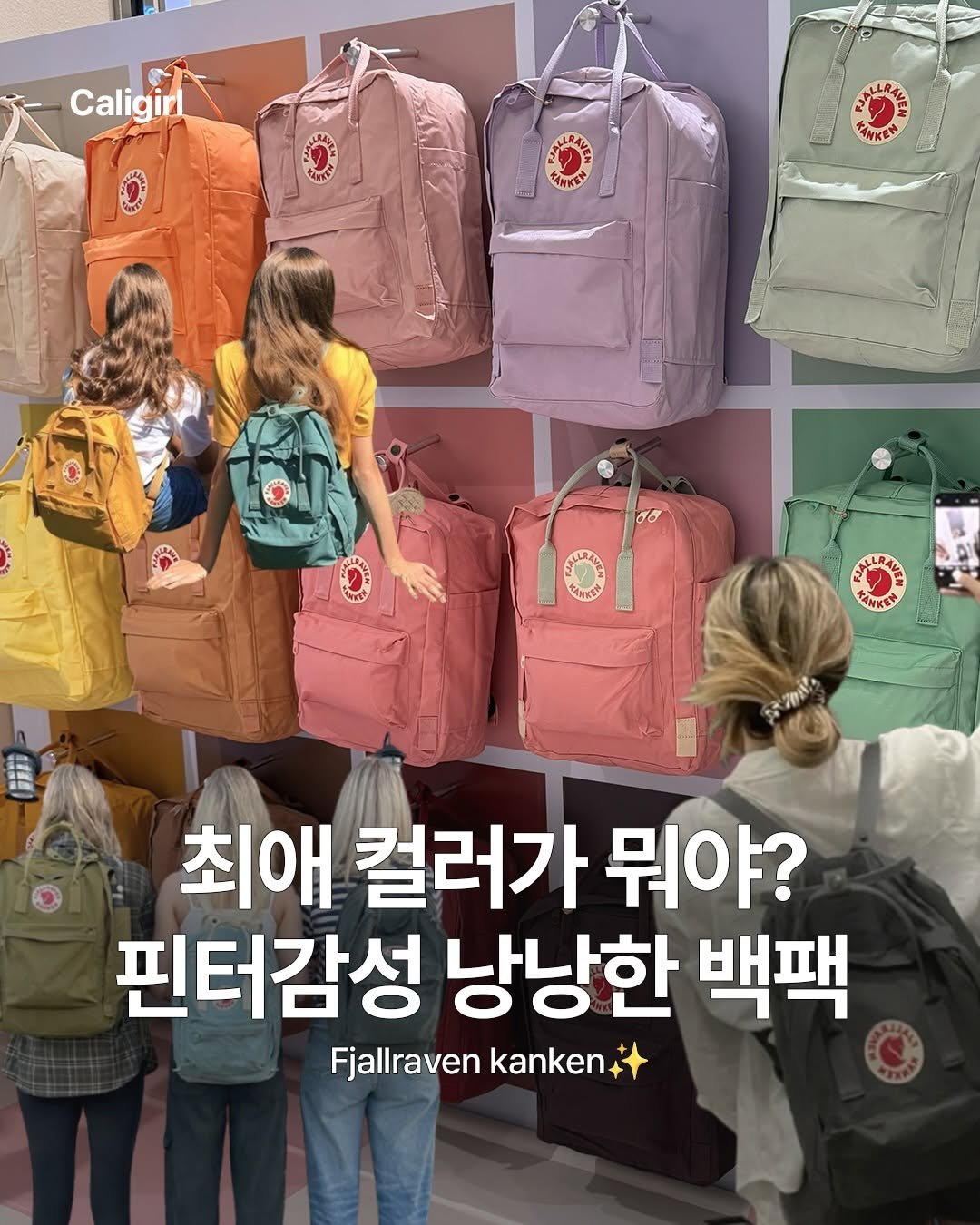 hey_caligirl 게시물 이미지: #광고 외국 젠지들이 애정하는 피엘라벤 칸켄 백팩!🎒

피엘라벤 칸켄은 스웨덴...