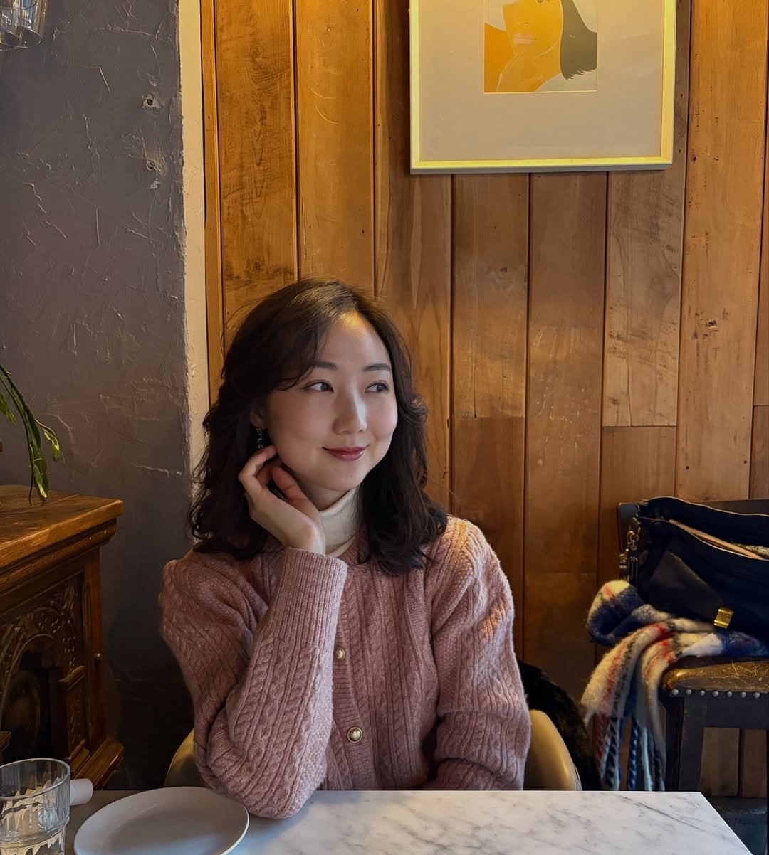 Photo by 주해 on February 19, 2026. May be an image of turtleneck and text.