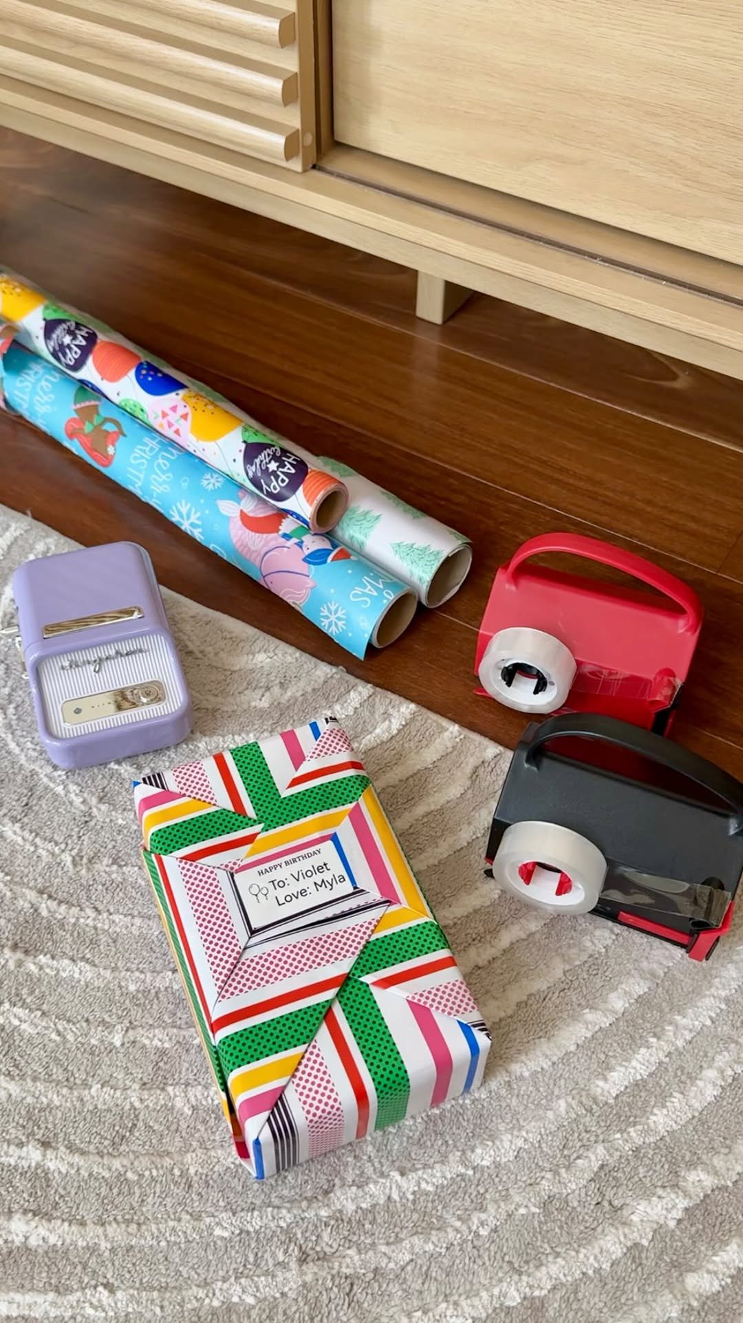 heybrittinirae 게시물 이미지: Easy gift wrapping tutorial to make your gifts...