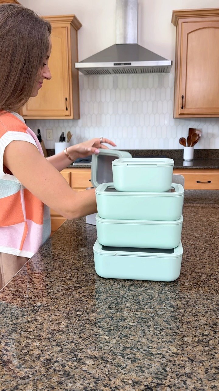 heybrittinirae 게시물 이미지: Non-toxic glass food storage for the win! I...
