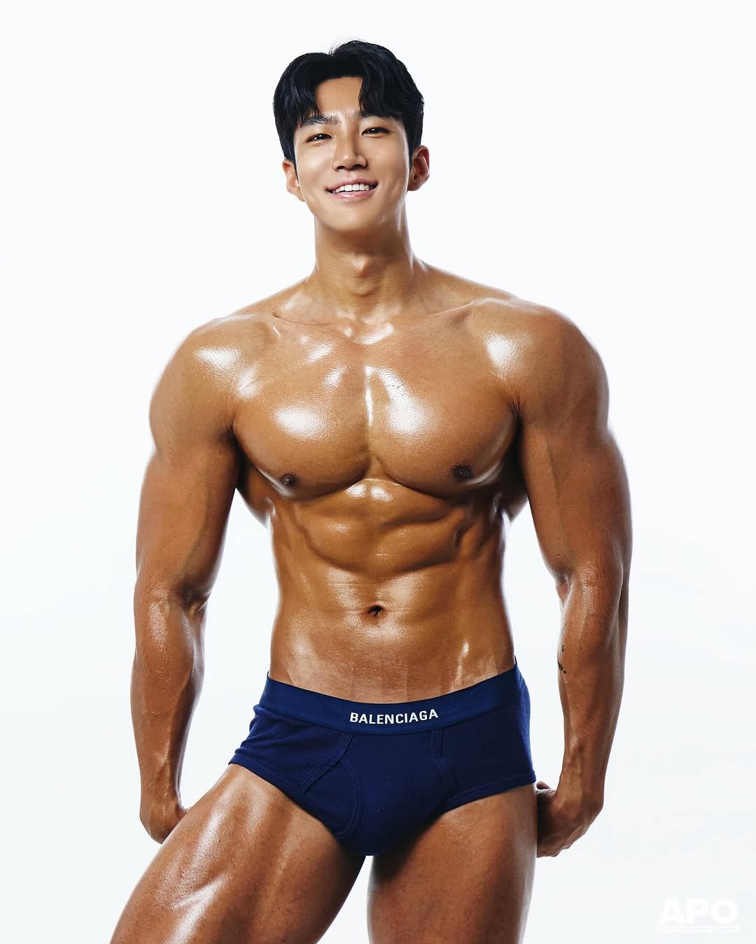 Photo by Jw on July 17, 2025. May be an image of 1 person, biceps, body building and text.