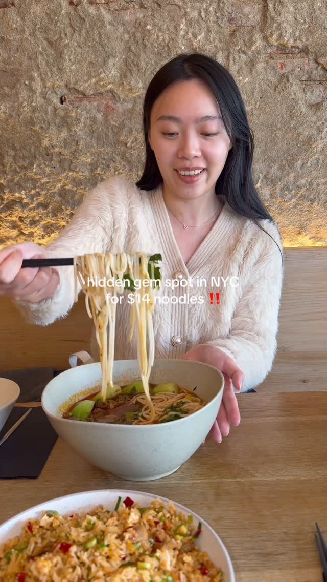 hi.susann 게시물 이미지: found a hidden gem noodle spot in lic 🍜...