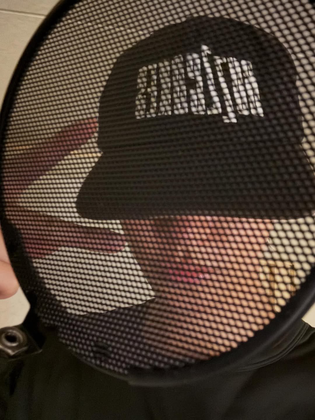 Photo by 황인엽 on February 02, 2026. May be an image of hat, face mask, strainer and text.