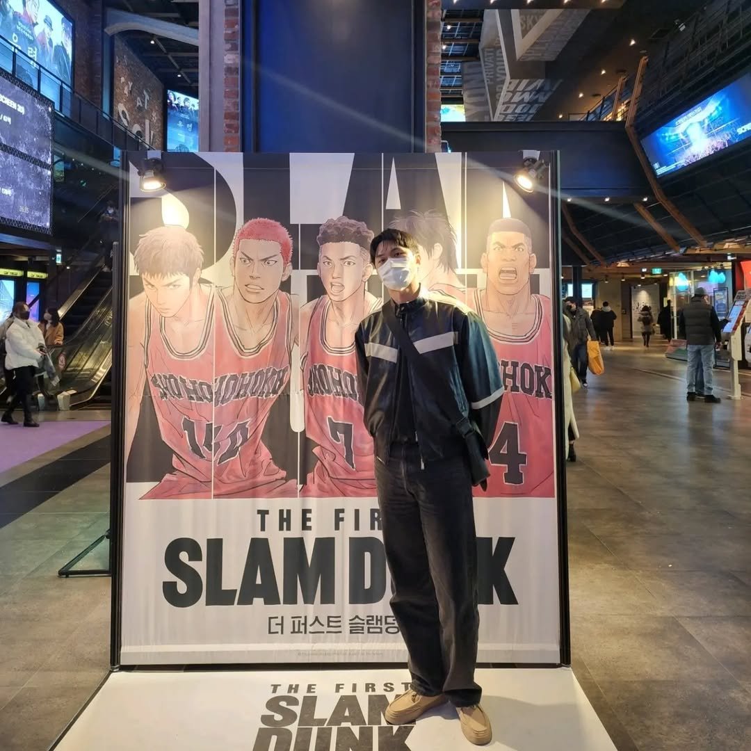 Photo shared by 상원 (Warmer) on January 22, 2023 tagging @kiimuir, and @slamdunk_movie.