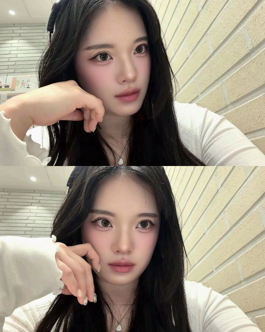 Photo by 물결 Mulgyul on February 18, 2026. May be an image of one or more people, hair and text.