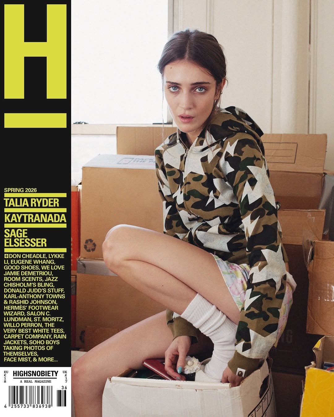 highsnobiety 게시물 이미지: Our second cover star on the spring issue of...