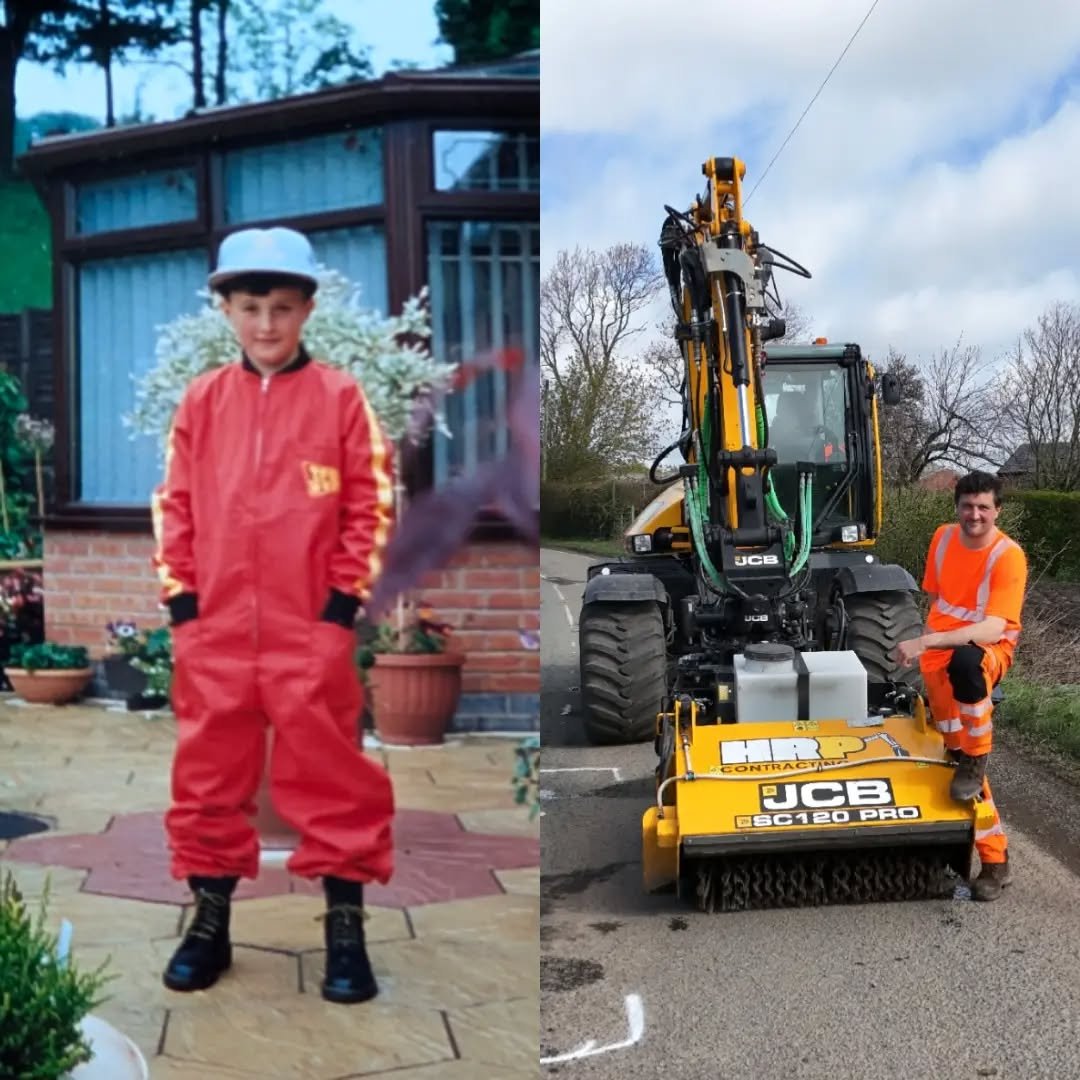 highwayharper 게시물 이미지: How it started ➡️ How it’s going. 🪵🚜

From a...