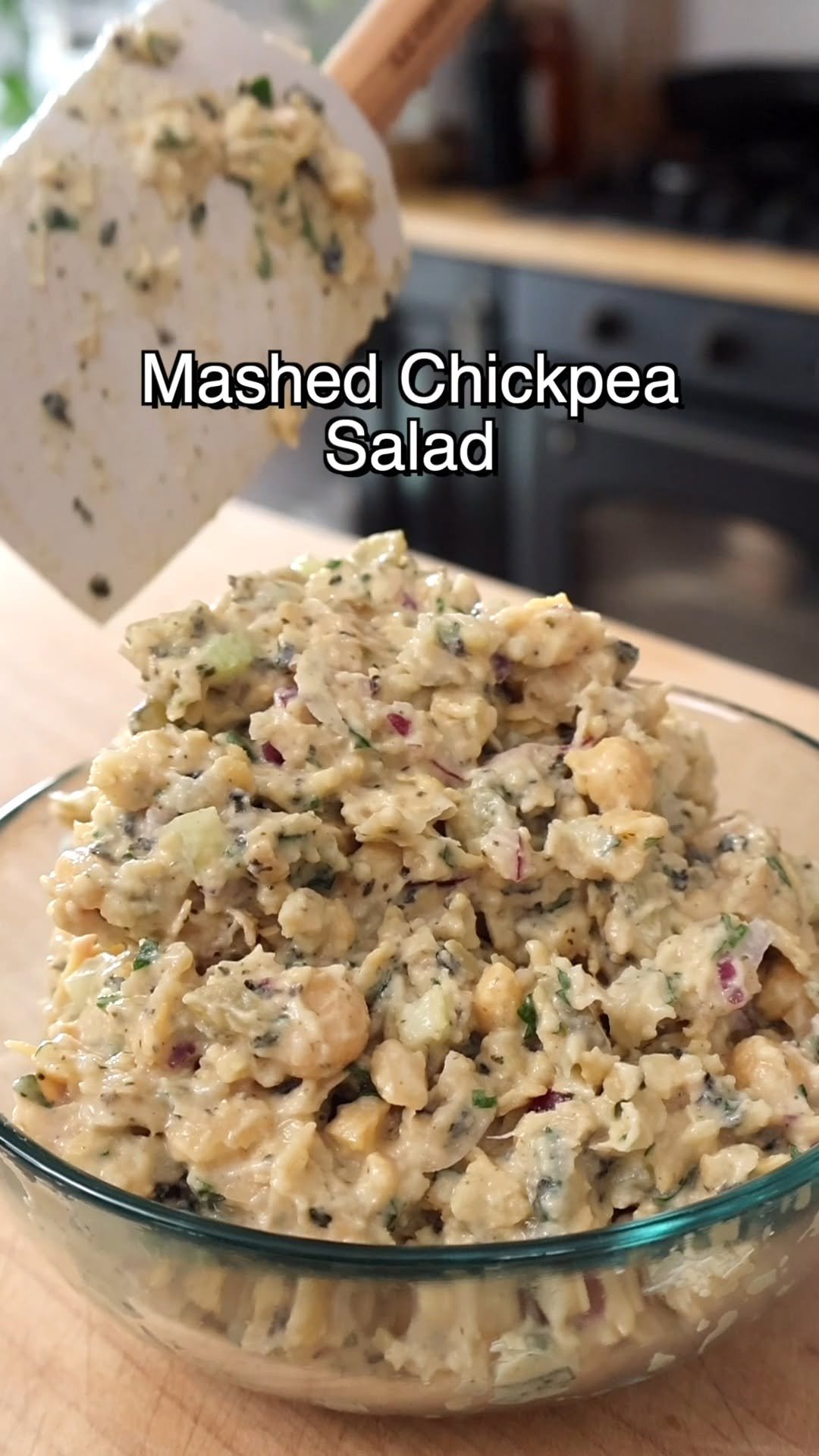 hilltop.recipes 게시물 이미지: Mashed Chickpea Salad is an easy and fun...