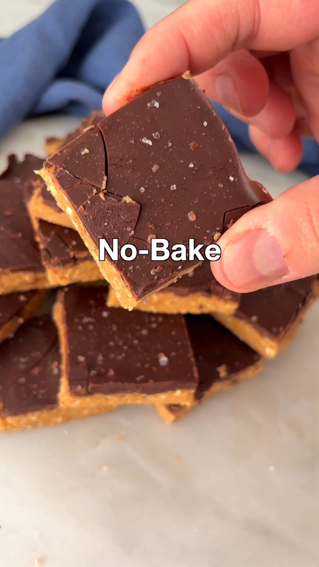 hilltop.recipes 게시물 이미지: Healthier Peanut Butter Bars. Comment RECIPE...