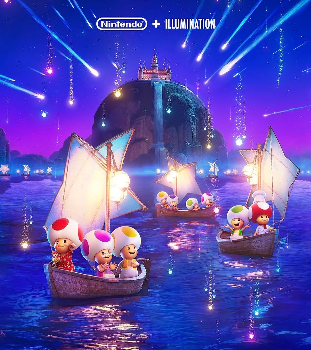 Photo by 에이치아이피 HIP on November 11, 2025. May be a cartoon of raft and text that says 'Nintendo + ILLUMINATION'.