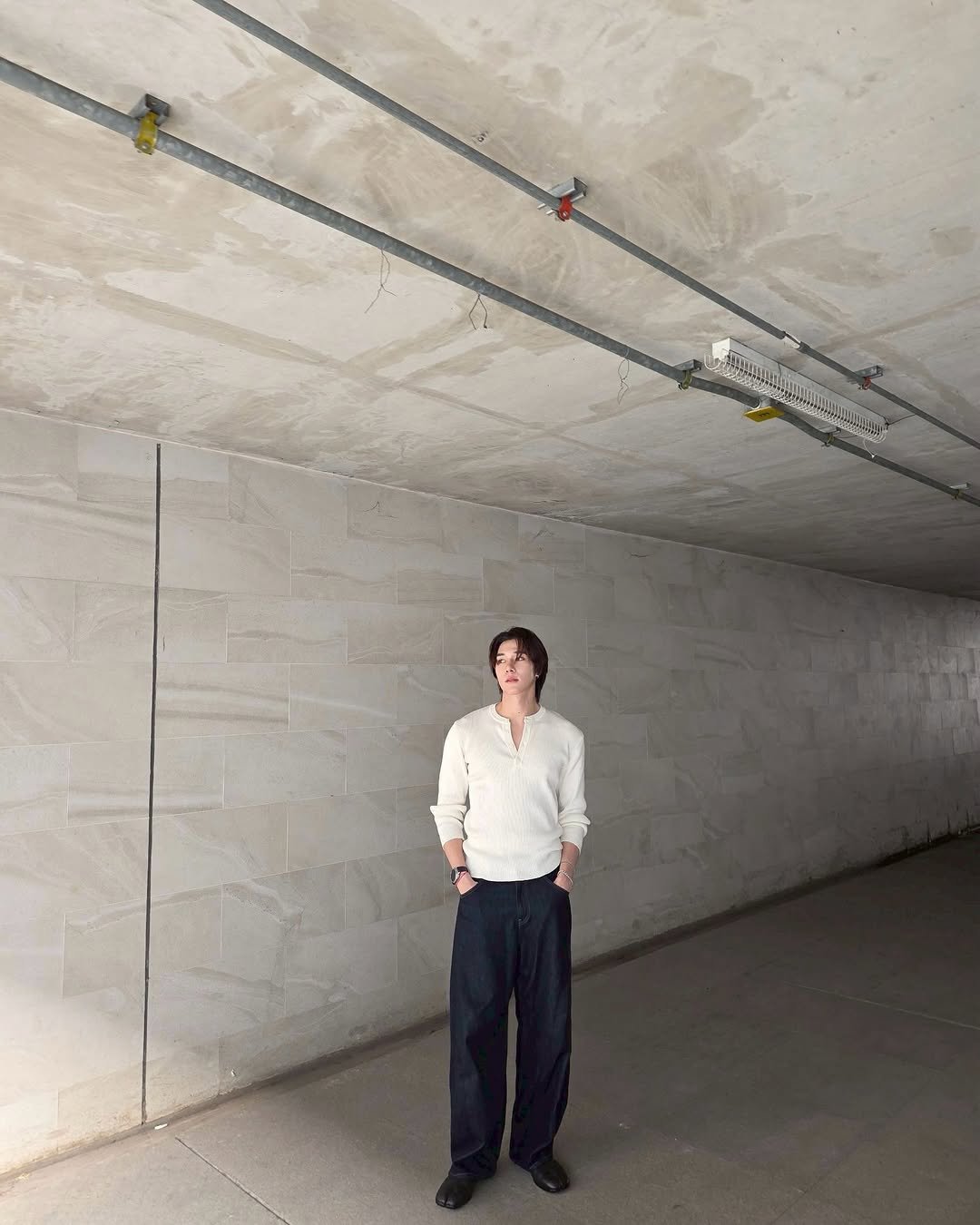 Photo by 「 Nani 」 on January 31, 2026. May be an image of standing, hallway and text.