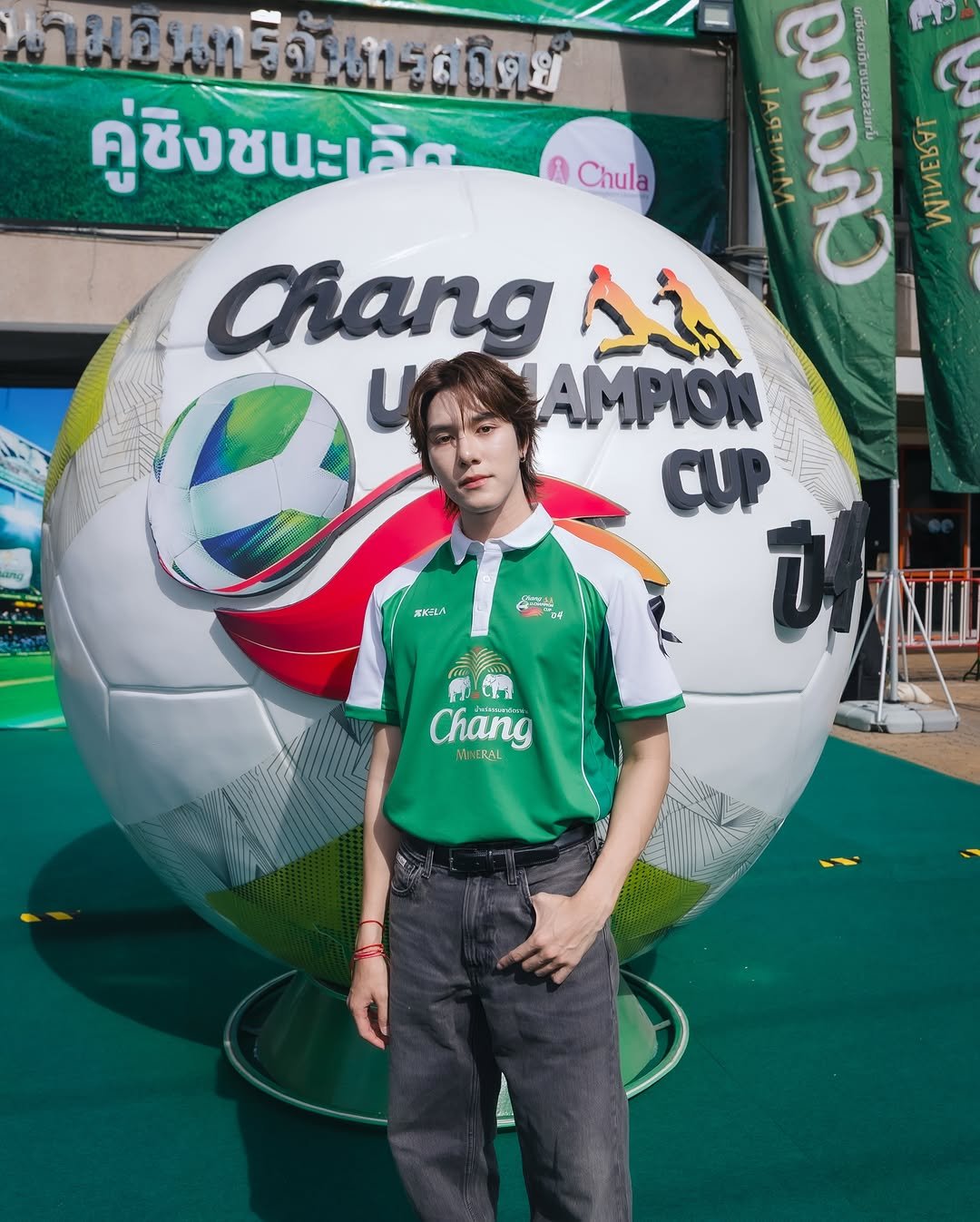 hirunkit_ 게시물 이미지: สนุกมากเลยครับ กับ Chang U-Champion Cup ปีที่...