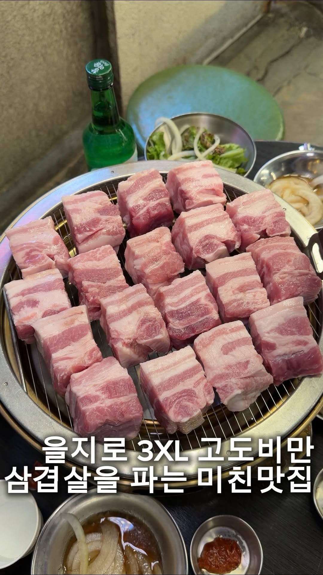 hj_foodie 게시물 이미지: 3XL 고도비만 삼겹살을 먹을수있는 을지로맛집
((저장)) 삼겹살에 짜계치 먹어주면...