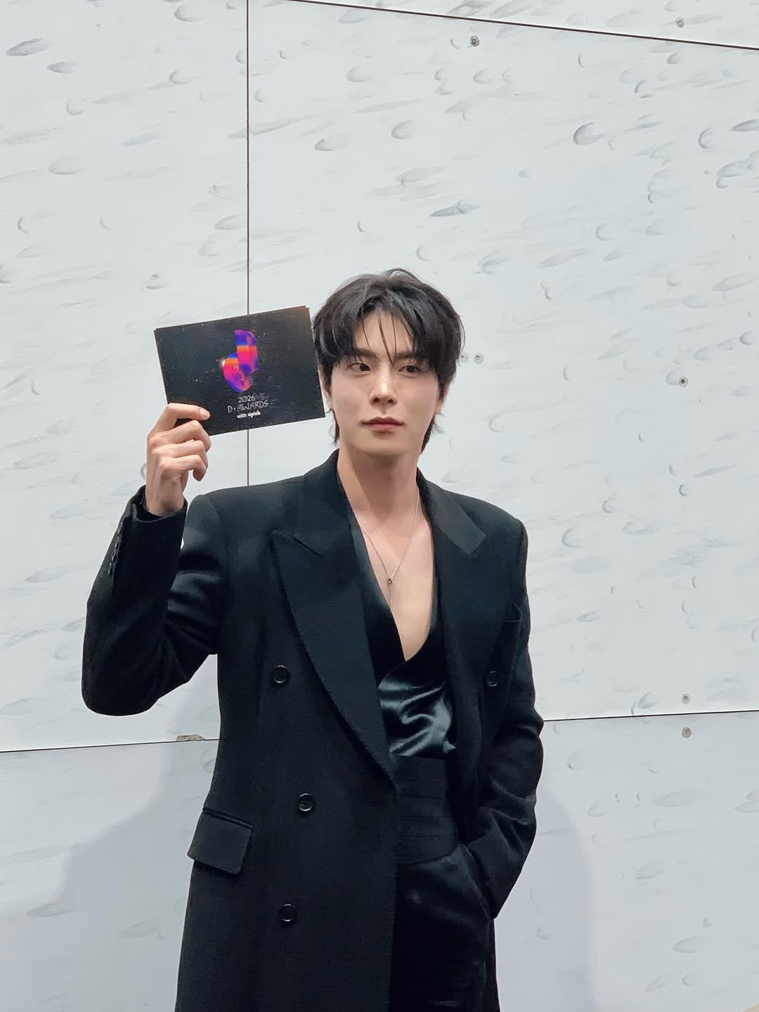 Photo by 홍종현 on February 12, 2026. May be an image of bolo tie and text.