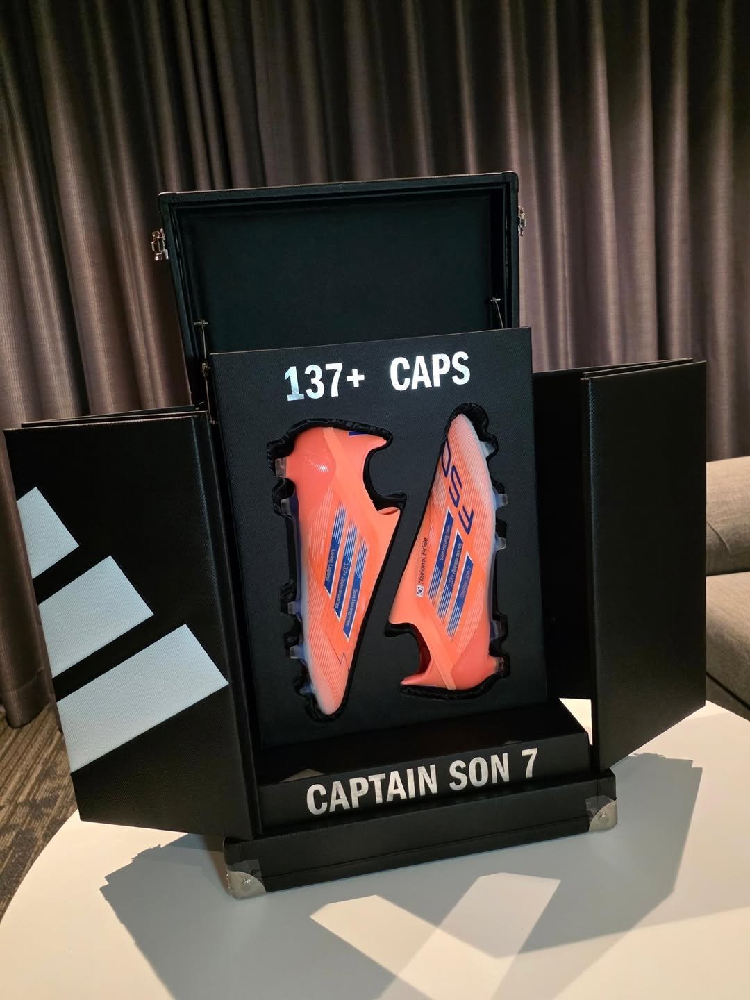 Photo shared by Son HeungMin(손흥민)🇰🇷 on November 16, 2025 tagging @adidasfootball, and @adidaskr.