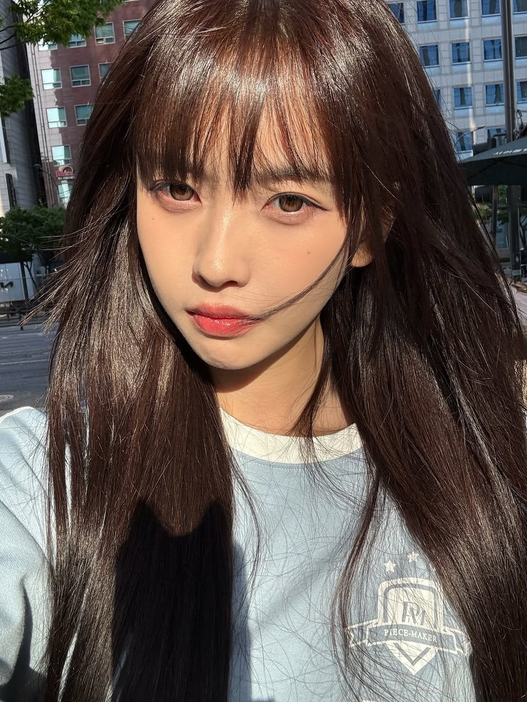 Photo shared by 고말숙 on April 28, 2026 tagging @bayby_nero. May be an image of one or more people, braids, long hair, makeup and text.