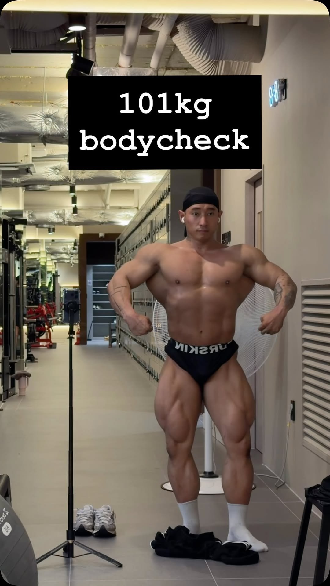 ho_tivation 게시물 이미지: #bodycheck 
어깨운동 후 101kg 
이제부턴 그냥 보디빌딩으로...