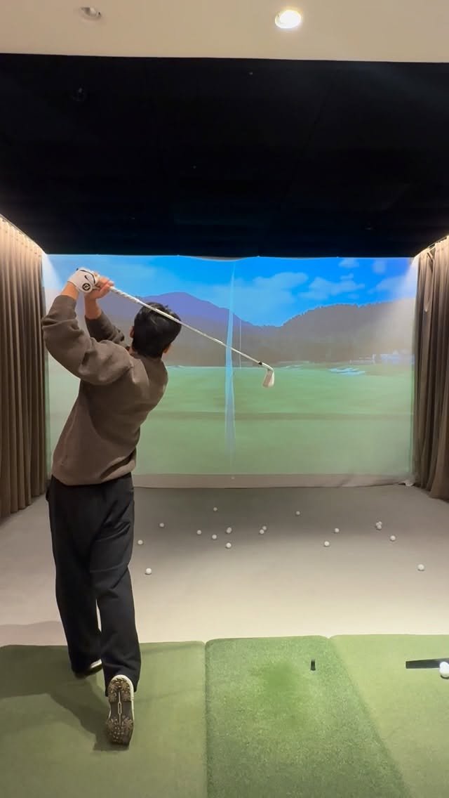 hoi_golf 게시물 이미지: 어렵다 … 막히지말고 들리지말고 왼쪽으로 과감하게 .. 아자자ㅏ🥲