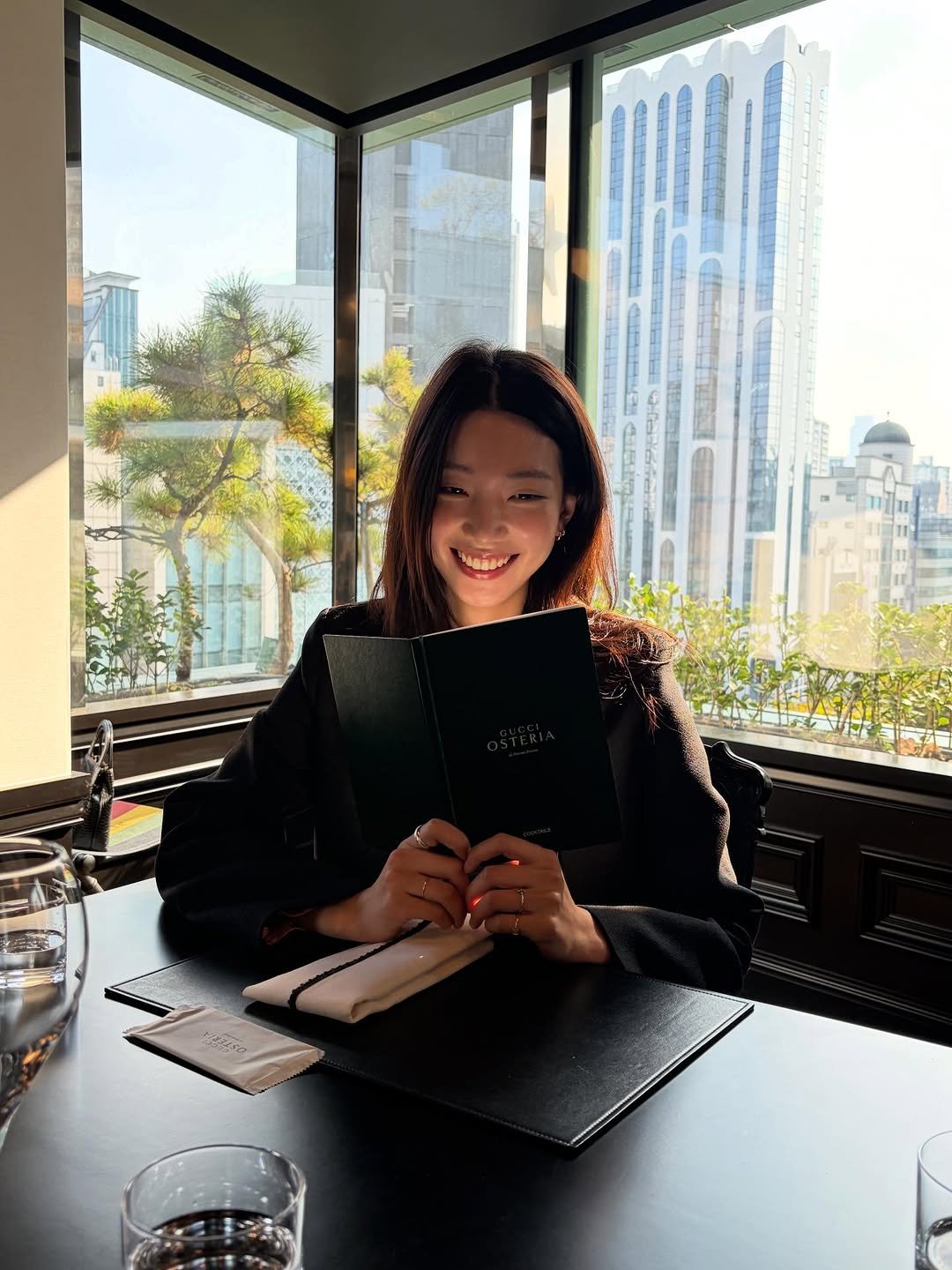 Photo shared by HOLLY 이호정 on December 02, 2025 tagging @gucci, and @gucciosteria.