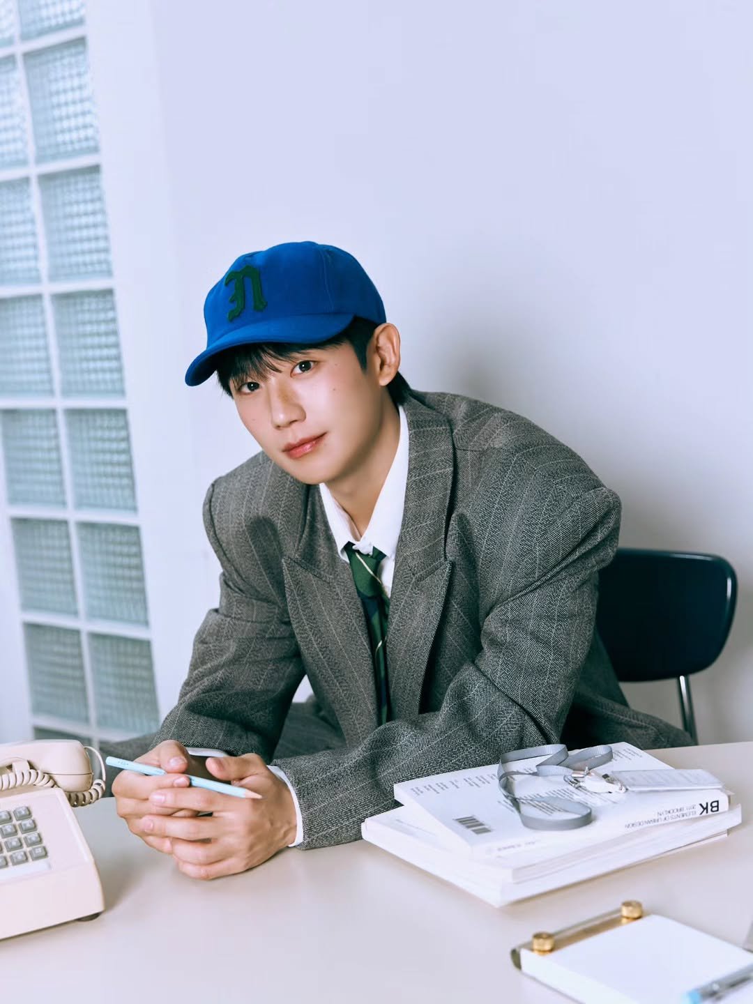 Photo by 정해인 on November 12, 2025. May be an image of bolo tie and text.